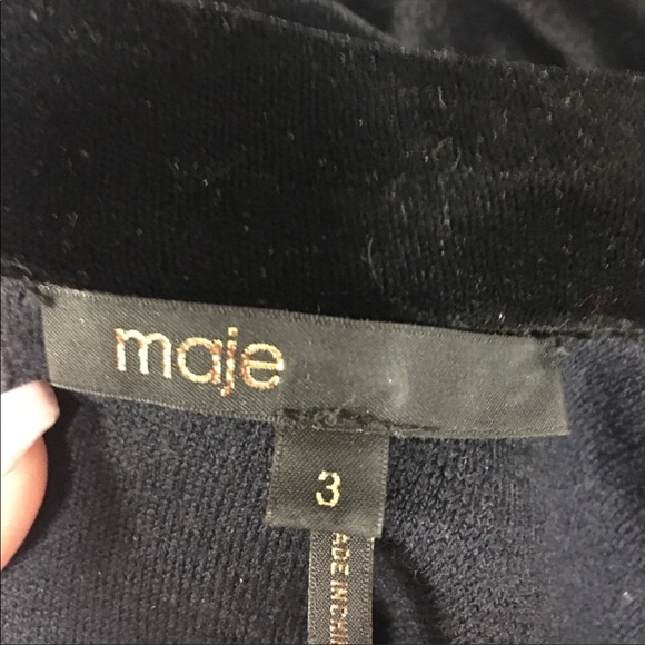 Maje Dress: Size 3 - Picture 5 of 7